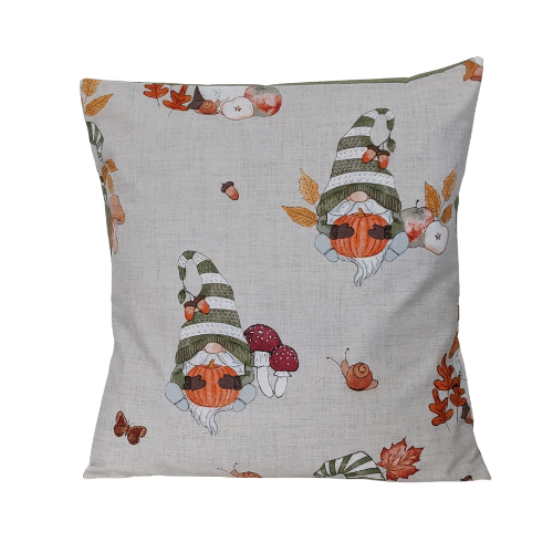 16'' Autumn Gonks Pumpkin Halloween Cushion Cover