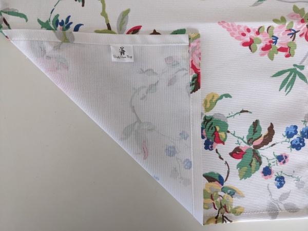 Cath Kidston Cream Pink Birds and Roses Table Runner 100-250cm