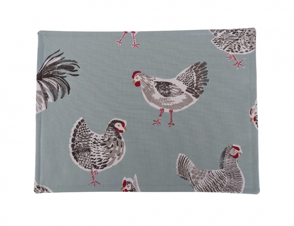 Duckegg Blue Chickens Placemats