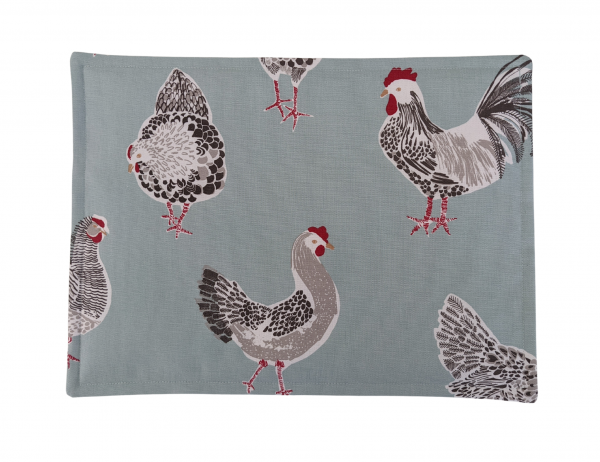 Duckegg Blue Chickens Placemats