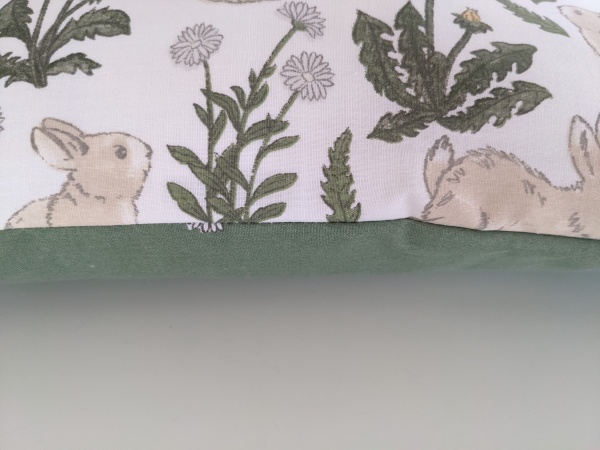 16'' Rabbit and Dandelion Cushion Cover