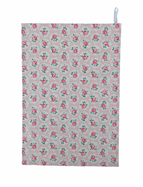 Tea Towel in Cath Kidston Provence Rose Pink