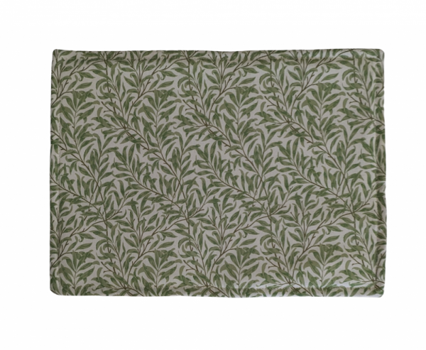William Morris Willow Bough Leaf Sage Green Place Mats