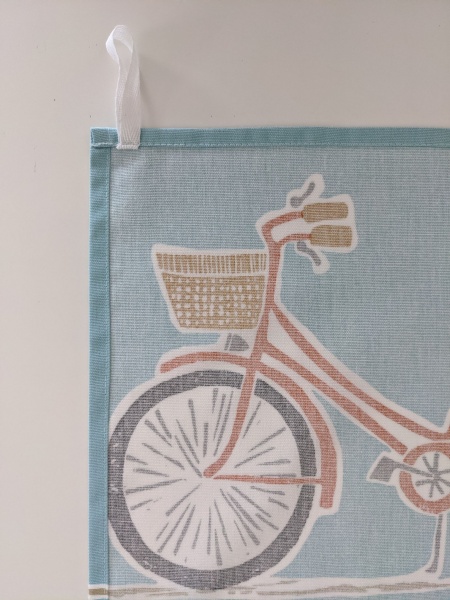 Blue Bicycle Scion Cykel Tea Towel