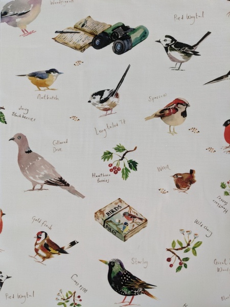 British Garden Birds Table Runner 100-250cm