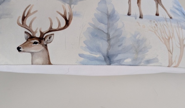 Christmas Stag Woodland Cushion Cover 14'' 16'' 18'' 20'' 22'' 24'' 26''