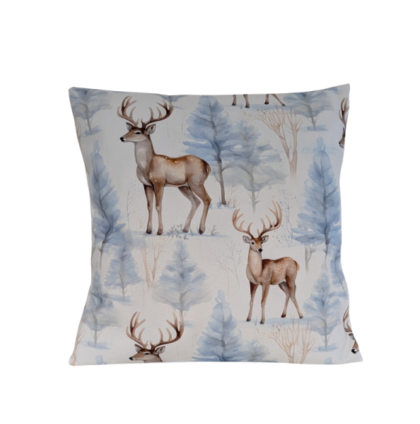 Christmas Stag Woodland Cushion Cover 14'' 16'' 18'' 20'' 22'' 24'' 26''