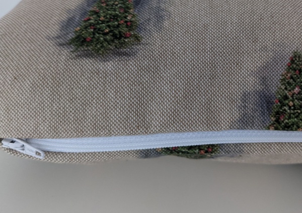 Christmas Tree Linen Look Cushion Cover 14'' 16'' 18'' 20'' 22'' 24'' 26''