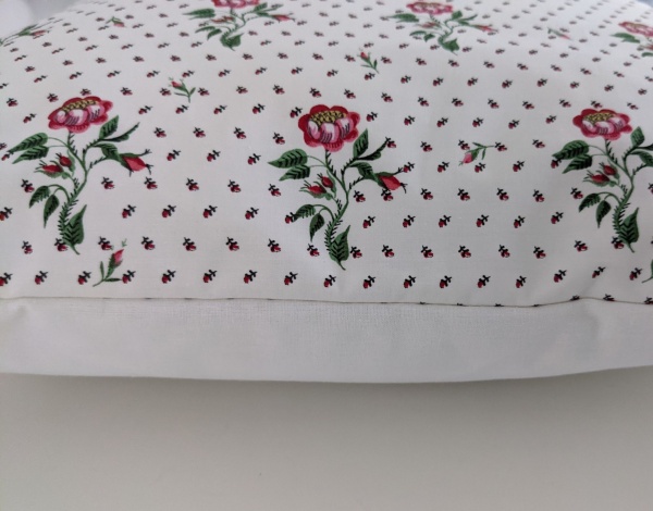 Cushion Cover in Cath Kidston Cherished Rose 16''