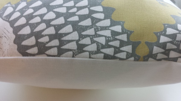 Cushion Cover in Scion Spike The Hedgehog Honey Orange 14'' 16'' 18'' 20''