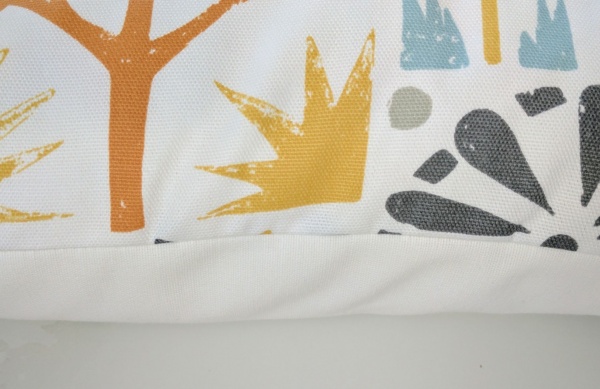 Cushion Cover in Scion Woodland  Orange 14'' 16'' 18'' 20''