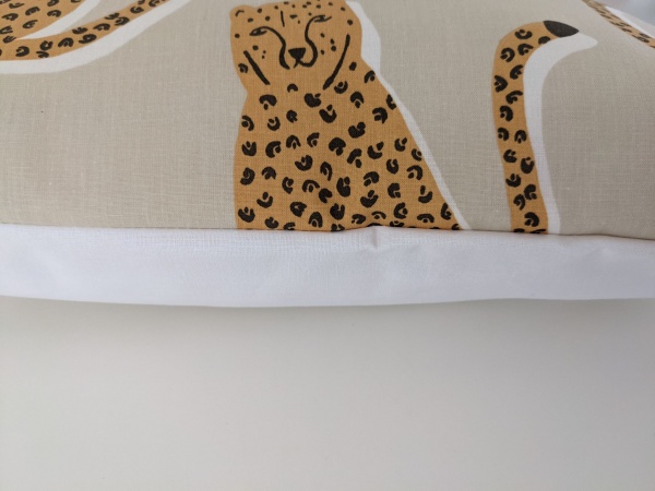 Scion Large Lionel Cheetah Cushion 16''