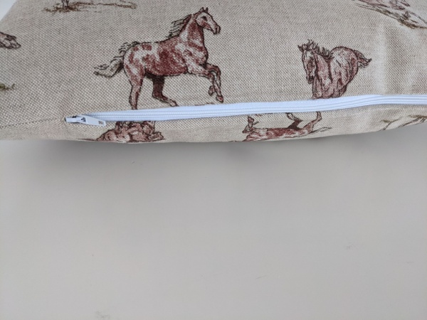 Wild Horse Linen Look Cushion Cover 14'' 16'' 18'' 20'' 22'' 24'' 26''